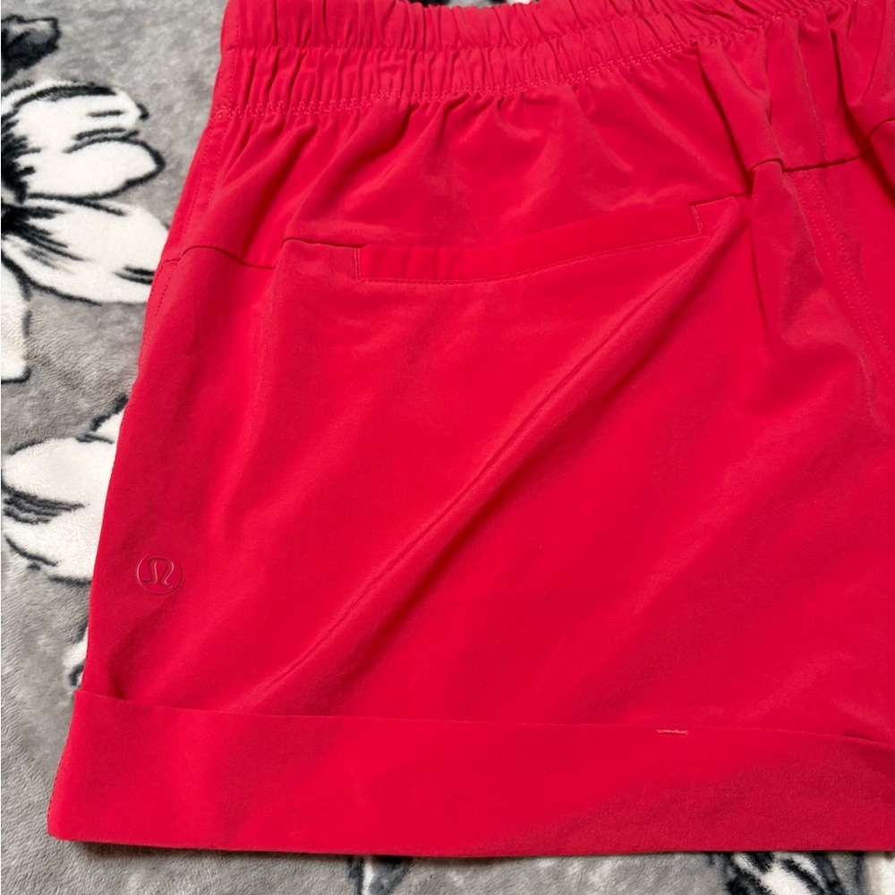 Lululemon Athletica High Waist Pink Shorts - Picture 5 of 9